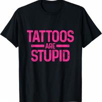 Tattoo Lovers Shirts Tattooist Ink Meme Pun Funny Tattoo T-Shirt S įvairiaspalvis