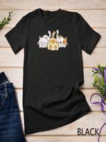 Funny Cat Lovers See Evil Hear No Speak T Shirt S įvairiaspalvis