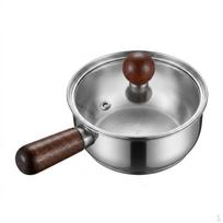 Induction Hob Milk Pan and Stainless Steel Pot for Electric Stoves, 316 Warmer,