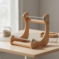 Wooden Bead Weaving Loom DIY Adjustable Bracelet Solid Wood Construction Frame for