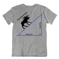 Hypotemoose Tee Math Comic Humor T-Shirt Premium Nerdy Geometry Shirt 3XL