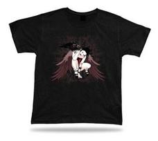Birthday Gift Idea Witch Crow Fallen Angel Sexy Ladies Emblem T-Shirt 3XL