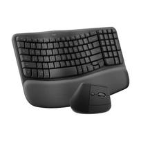 Logitech G Wave Combo Wireless Ergonomic Keyboard and Mouse Set