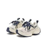2026 Spring Korean Kids' Velcro Sports Shoes - Versatile, Casual, Soft Sole for Boys and Girls Size 31 (19.5cm)