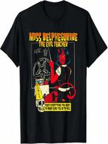 Miss Belphegorine Belphegor Demon Succubus Evil Teacher T-Shirt S įvairiaspalvis