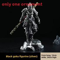 Black Myth Wukong Resin Desktop Figurine With Decorative Fish Tank Scene For Collectors sidabras