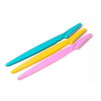 3pcs/Lot Eyebrow Trimmer Face Eyebrow Hair Shaver Remover Blade Razor Epilator Stainless Steel Cutting Knife safety razor