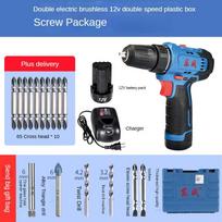 Dongcheng Elektrinis Grąžtas Pistoletas Grąžtas Elektrinis Atsuktuvas Buitinis Ličio Baterija Rankinis Grąžtas Dongcheng Elektrinis Įrankis DCJZ10-10Z DC-Screwdriver Package