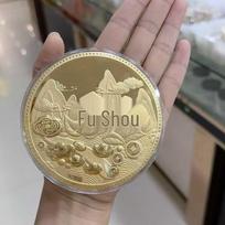 24K auksinis Ilgaamžiškumo persiko papuošalas - Gimtadienio dovana seneliams ir tėvams, pritraukianti sėkmę