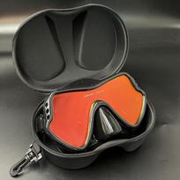 Superior Mirrored Lens Snorkeling Mask Adult Diving Goggles Silicone Underwater Goggles Mask with Zipper Box