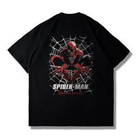 2026 m. vasaros naujiena Marvel marškinėliai Oversized vyriški sportiniai drabužiai Lauko treniruotės Moteriški marškinėliai Superherojų Keršytojų gerbėjų marškinėliai S smėlis