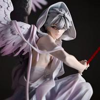 Kaworu Nagisa GK Action Model Anime Winged Statue Desktop Decorative Ornament Set Figure Kids Holiday Gift For Anime Fans