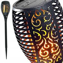 Saulės fakelo lempa XL 50 cm liepsnos efektas Sodo lempos 12 LED