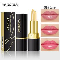 Warm Carotene Color Changing Lipstick Lipstick Female Moisturizing Moisturizing Hydrating Makeup 3.2g*3pcs
