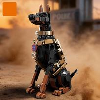 Ideali statybinių kaladėlių rinkinys Dobermano šunų mylėtojams Dekoratyvinės dalys Svetainei Kambariui Biurui Kalėdoms Valentino Dienai Helovynui Naujienos M black