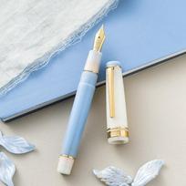 Tramol Fountain Pen Golden Clip No.35 Nib Acrylic Ink Pen Writing Pens Business Office School Supplies Stationery PK JINHAO 82 (as the picture,Tramol Nib-0.4mm )