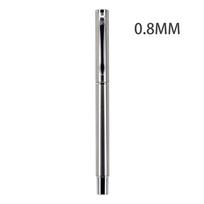 Metal Fountain Pen Curved Nib Smooth Writing Calligraphy Pen 0.38/0.8/1.3mm Tip Writing Signature Pen School Office