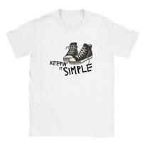 Keepin' It Simple - Classic Unisex Crewneck T-shirt S įvairiaspalvis