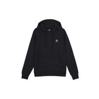 Converse Embroidered Star Chevron French Terry Pullover Hoodie Asia Sizing 'Black' Men's 10020343-A01 S