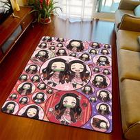 Nezuko Anime Soft Rug Carpet Non Slip Floor Mat Area Rug for Bedroom Living Room Home Decor -QJY 60x90cm