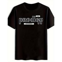 Men's PRODIGYTHE The Prodigy Experience Logo T-Shirt - Retro Streetwear Tee with Iconic Print, Loose Fit Short Sleeve Shirt for Casual Wear, Gym & S juoda