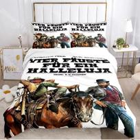 3D Print Film Bud Spencer Terence Hill Bedding Set Twin Queen King Full Size Duvet Cover Pillowcase Bed boys girls Adult Home 135x200cm