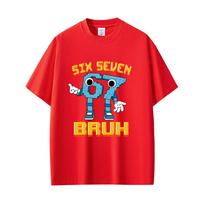 Funny Italian Brainrot Six Seven 67 Number Graphic Tshirt Unisex Women Casual Oversized Short Sleeve Tees Male Humor Lover T Shirt 4XL