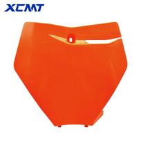 Motocross Enduro Number Plate Flat Motorcycle Mask Dirt Bike for KTM EXC EXC-F SX SX-F XC XC-F XC-W XCF-W 125-500 Number Holder oranžinė