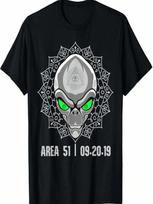 Storm Area 51 Tshirt See Them Alien UFO Cant Stop All Of Us T-Shirt S įvairiaspalvis