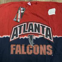Atlanta Falcons Vintage 1998 Tie Dye Dip Thumbs Up XL Red Black Shirt 24 x 31 S