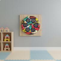 Music Boxing Machine Builtin Score Counter Smart Wall Target Connectivity up Punching Pad for