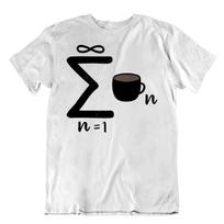 Infinite Coffee Funny Math T-Shirt Mathlet Tee Science Teacher College Shirt M
