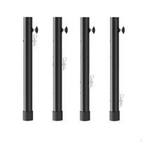 4 Pieces Folding Table Leg Extension Heavy Duty Steel RustResistant Workbench