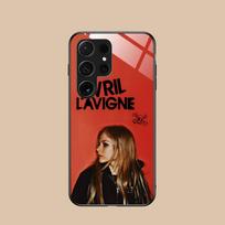 Avril Lavigne Glass Mobile Phone Case for Samsung Galaxy S26 S25 S24 S23 S22 S21 S20 Note20 Plus FE Ultra Colorful Cover Galaxy S26