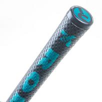 RODDIO TPE Transparent Anti-slip Golf Club Grip, 2×2 Pentagonal Design balto aukso spalvos