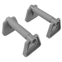 1 Pair Street Fitness Push Up Bar Thickened Handle Planche Push-up Flatland Push-up Rack  Gym pilka