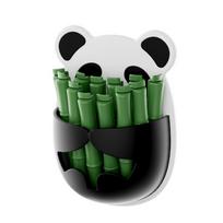 Plastic Panda Refrigerator Magnets Wall Mount Magnetic Sealing Clip Snack Sealing Clip  Kitchen Use 1 Set