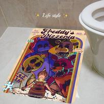 Fnaf Five-nights-At-Freddys Game Floor Mat INS Style Soft Bedroom Floor House Laundry Room Mat Anti-skid Household Carpets 40cm x 60cm
