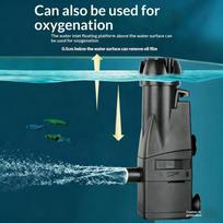 1Pcs Surface Oil Separation Filter 3.5W Mini Silent Automatic Oil Film Processor For Aquarium Water Filtration And Oil Removal one size