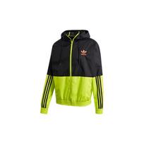 adidas originals Colorblock Zipper Sports Jacket Yellow Men's GK5924 L