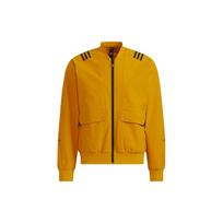 adidas Th Wv Bomb Jkt Stripe Printing Sports Jacket Gold Color Men's H40234 L