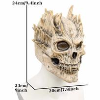 Skull Skull Warrior Skull Mask Option1 dramblio kaulas