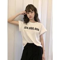 Summer pure cotton chic Hong Kong flavor niche chic flying sleeve T-shirt women's unique design sense loose and thin top set S