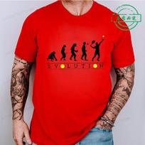Funny Tennis Evolution T-Shirts for Women Men, Evolution of The Tennis Player T-shirt Funnys Blouse Designer T Shirt Men Clothes S
