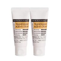 DERMA FACTORY Traneksamo rūgšties 6% kremas Rinkinys 30ml x2 – Tamsių dėmių korekcija ir skaistinanti priežiūra