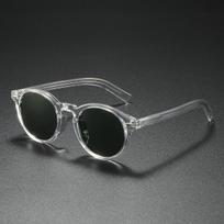 Fashion Round Polarized Sunglasses Women Men Classic Vintage Driving Travel Sun Glasses Men Goggles Brand Designer Eyewear UV400 1PCS skaidri žalia spalva