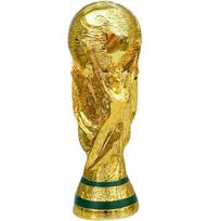 Auksinė dervos futbolo trofėjus čempionams futbolo trofėjai dervos ornamentas futbolo gerbėjo dovana namų dekoracija amatas 13CM auksas