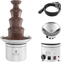 Royal Catering FONDUE šokolado fontanas iš plieno 4 pakopų 230W