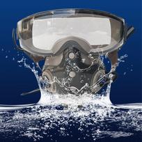 Face Respirator Masque Full Face Filter Protection With Goggles Industrial Masque Respirator For Woodworking Painting Welding China Mainland