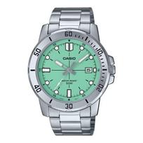Casio Mtp-vd01d-3e1 vyriškas laikrodis su datumu, turkio ciferblatu